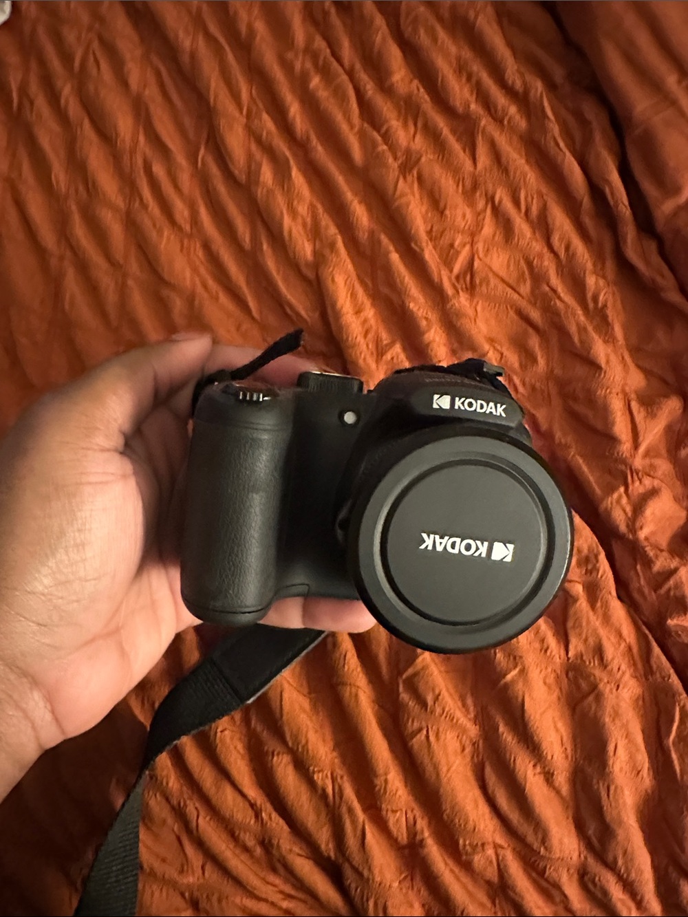 Kodak Black Digital Camera with Black Lens Cap